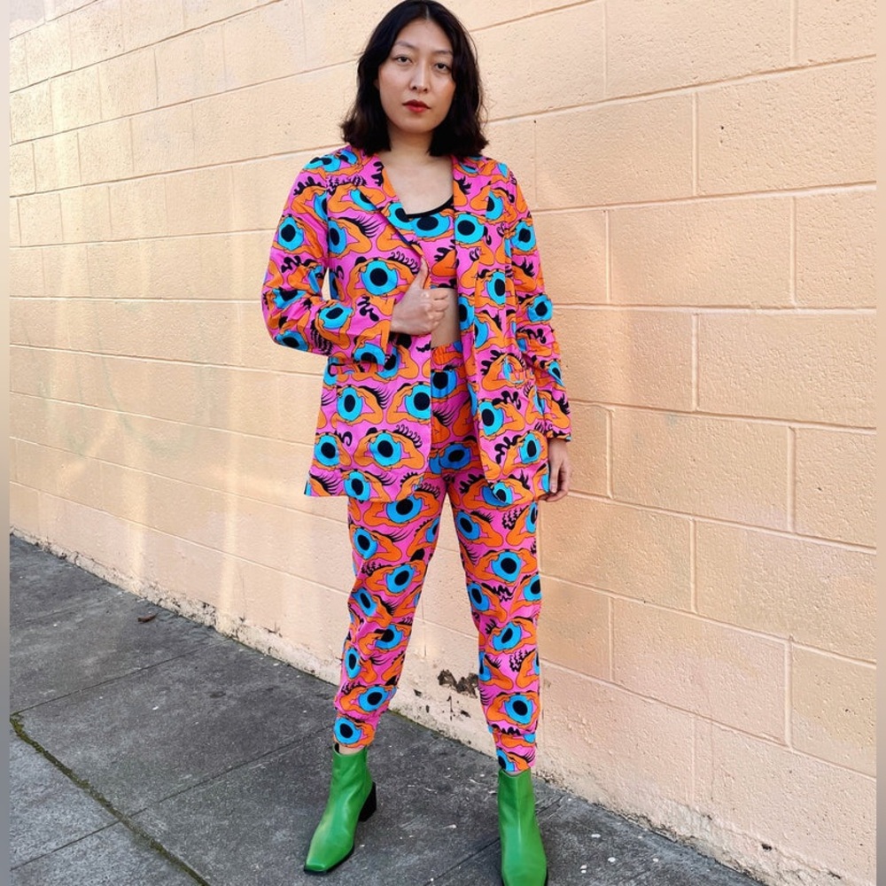 Nooworks Psychedelic Eyes Blazer